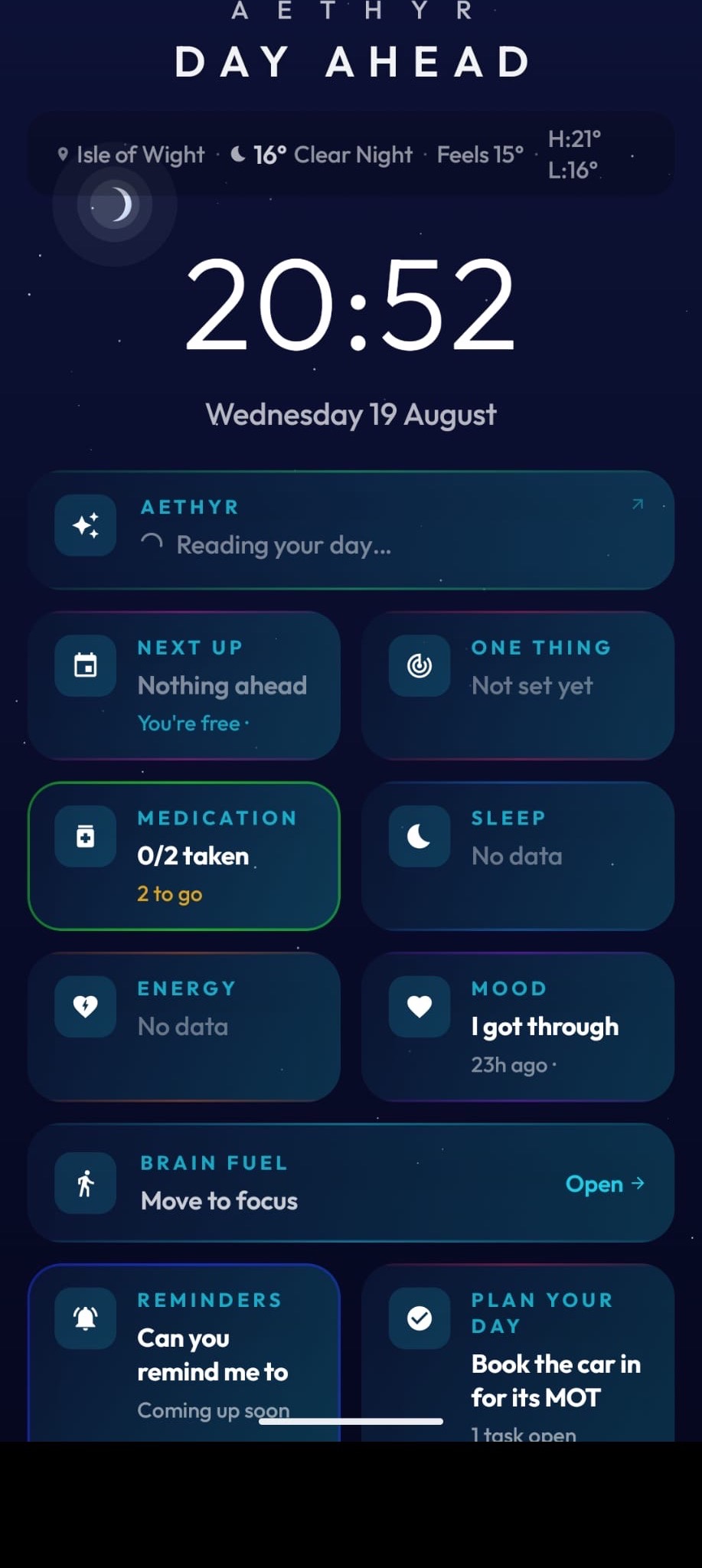 Day Ahead on Android