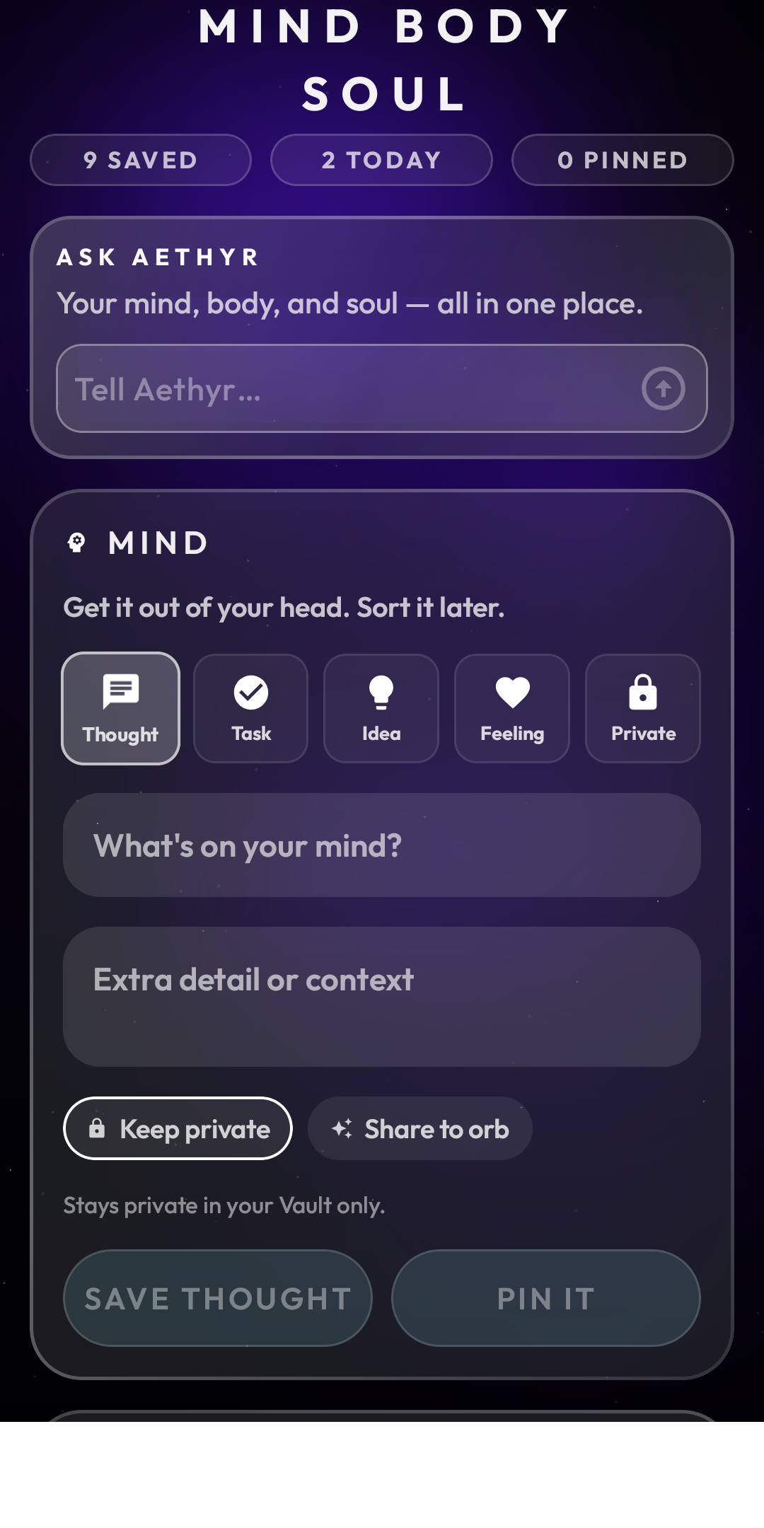 Mind Body Soul on Android