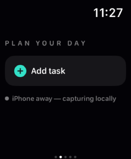 Aethyr Plan Your Day on Apple Watch